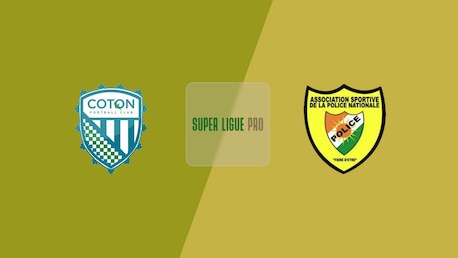 Coton FC - AS Police | Super Ligue Pro 2024/25 | Spiel in voller Länge