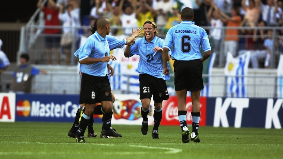 Le but de Diego Forlán 69' | Sénégal - Uruguay | Coupe du Monde de la FIFA, Corée/Japon 2002™