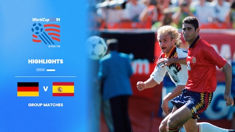 Deutschland - Spanien | Gruppe C | FIFA Fussball-Weltmeisterschaft USA 1994™ | Highlights