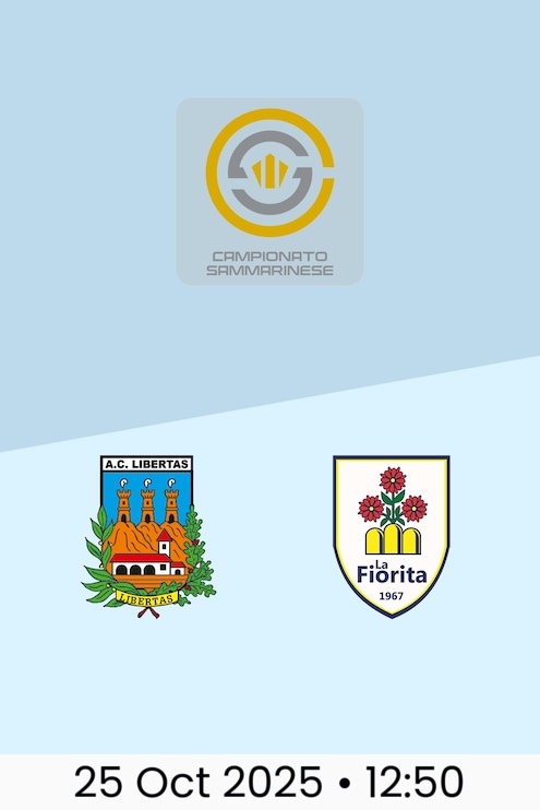 Libertas v La Fiorita | Campionato Sammarinese 2025/26