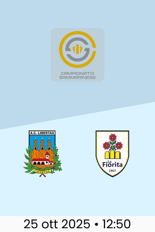 Libertas - La Fiorita | Campionato Sammarinese 2025/26