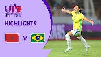 Morocco v Brazil | Group A | FIFA U-17 Women's World Cup Morocco 2025™ | Highlights