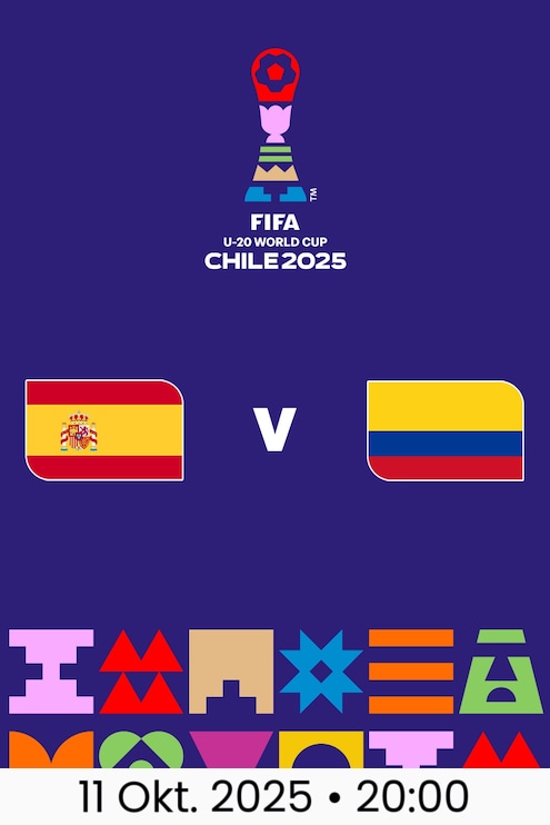 Spanien - Kolumbien | Viertelfinale | FIFA U-20-Weltmeisterschaft Chile 2025™