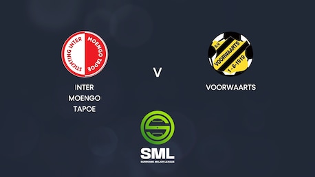 Inter Moengo Tapoe v Voorwaarts | SML Season II - 2025 | Full Match Replay