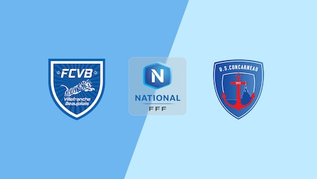 Villefranche - Concarneau | Nationale Meisterschaft 2025/2026 | Spiel in voller Länge