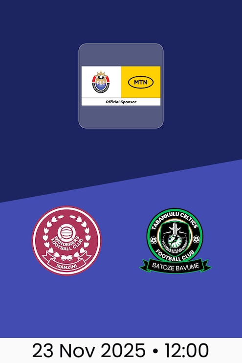 Manzini Wanderers FC v Tabankulu Celtics | MTN Premier League 2025/26