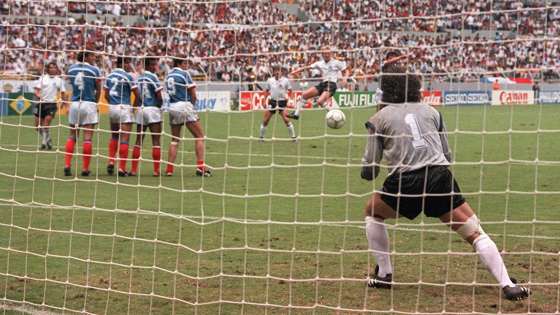 Andreas Brehme Goal 9' | France vs Germany FR | 1986 FIFA World Cup Mexico™