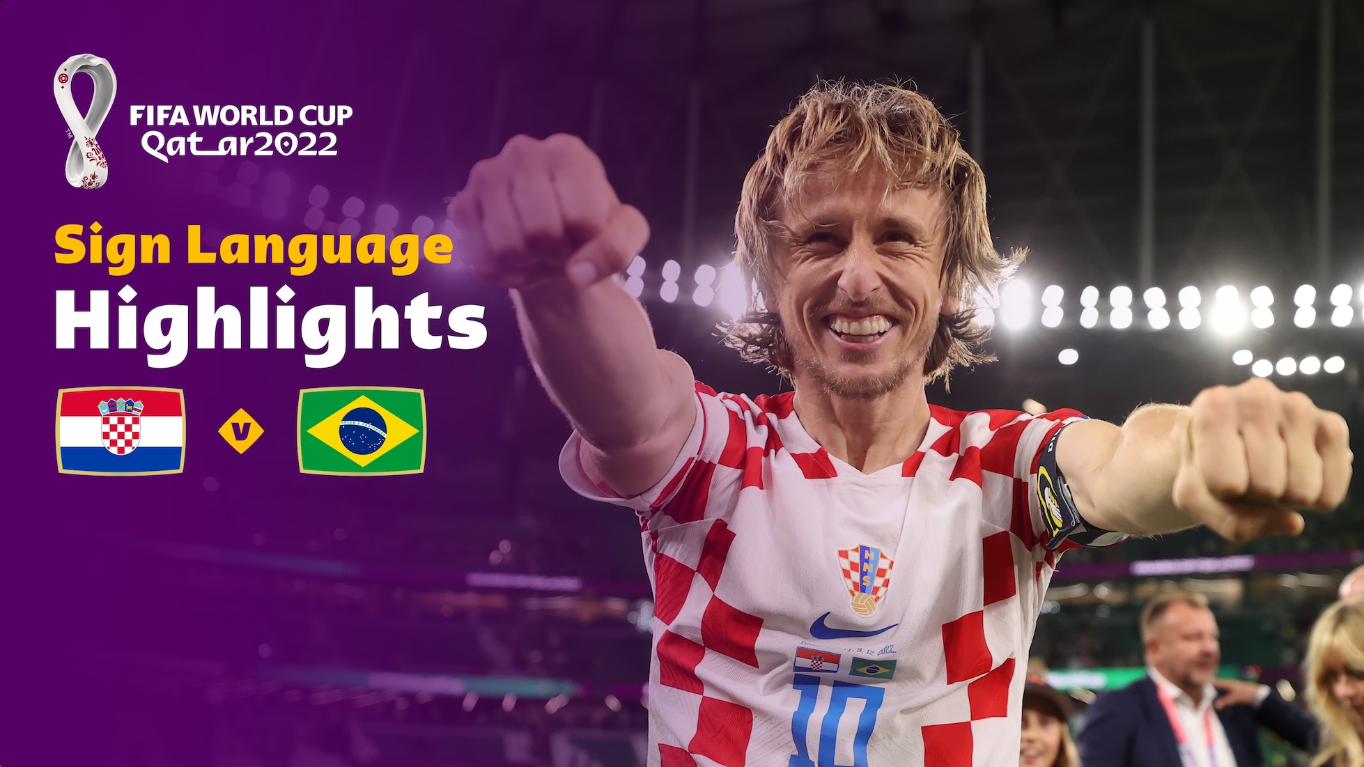 Croatia v Brazil | Quarter-finals | FIFA World Cup Qatar 2022™ | Highlights (Sign Language)