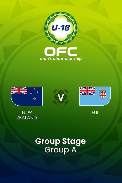 New Zealand v Fiji | Group A | OFC U-16 Men's Championship | Full Match Replay