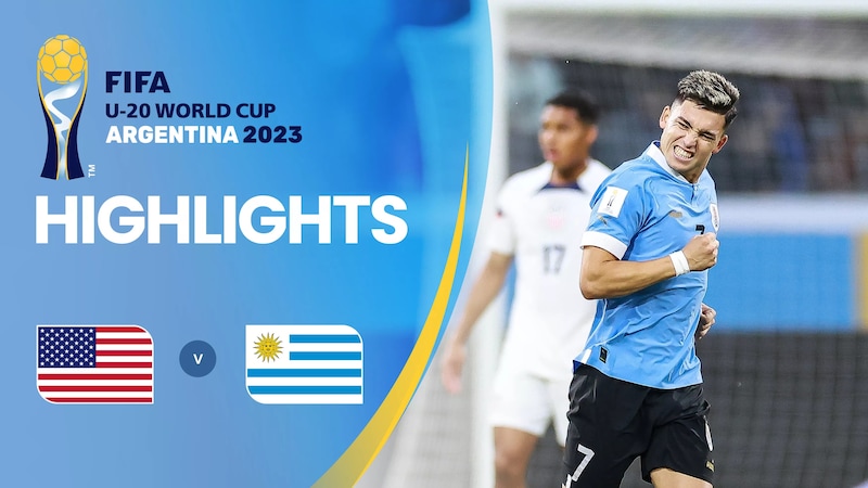 USA - Uruguay: summary, score, goals, highlights, FIFA U-20 World Cup - AS USA