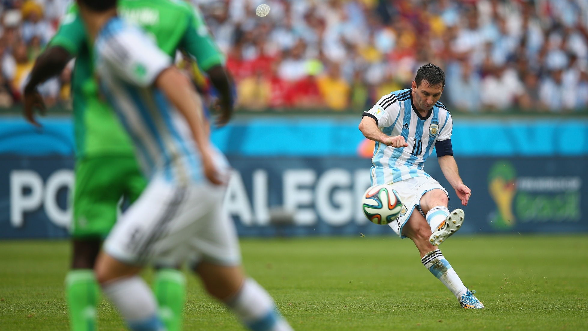 Le but de Lionel Messi 45' | Nigeria - Argentine | Coupe du Monde de la FIFA, Brésil 2014™