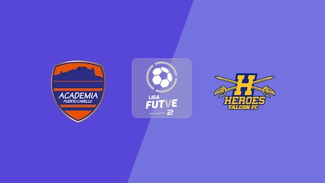 Puerto Cabello B - Héroes de Falcón | Liga FUTVE 2 - 2025 | Spiel in voller Länge