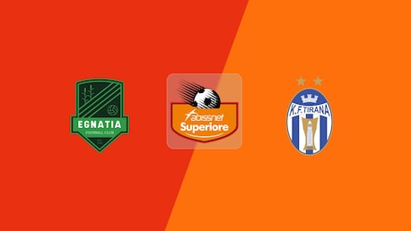 Egnatia Rrogozhinë - Tirana | Kategoria Superiore 2025/26 | Match completo