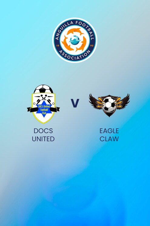 Doc's United FC - Eagle Claw FC | Senior Men's League | Anguilla | Match complet