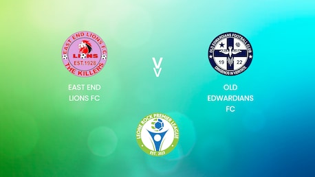 East End Lions FC v Old Edwardians FC | Leone Rock Premier League | Full Match Replay