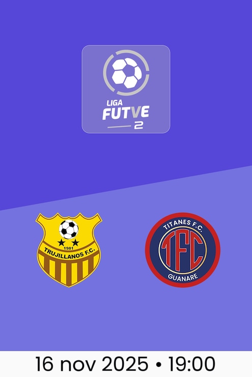 Trujillanos FC x Titanes FC | Liga FUTVE 2 - 2025