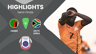 Zâmbia x África do Sul | Semifinais | CAF U-17 Africa Cup of Nations 2025 | Qualificatório COSAFA | Melhores momentos