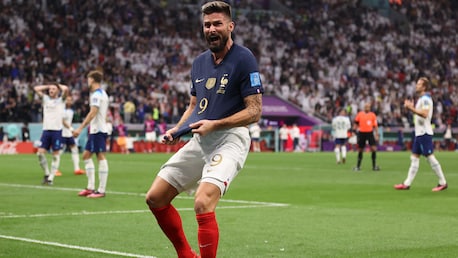 Olivier Giroud Goal 78' | England v France | FIFA World Cup Qatar 2022™
