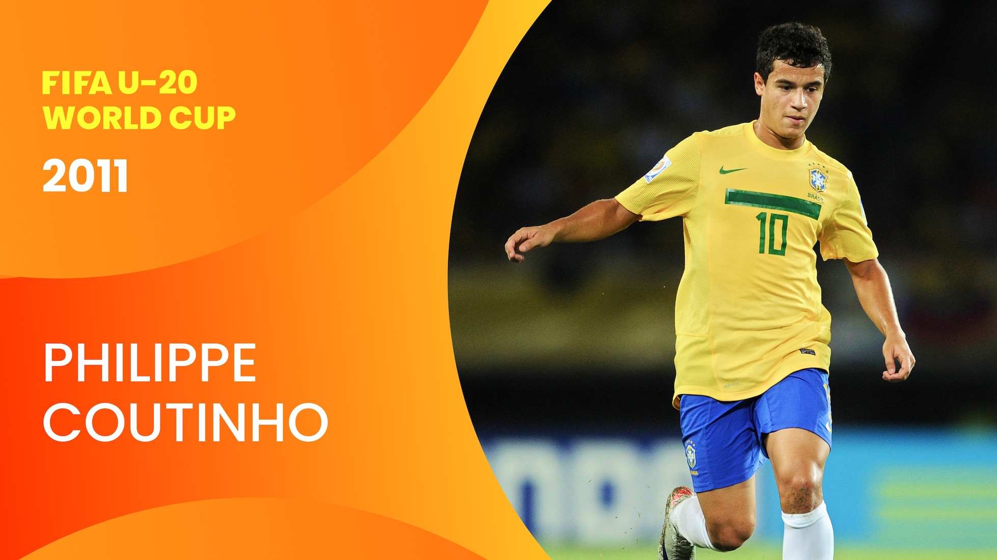 Philippe Coutinho aos 19 | Copa do Mundo FIFA Sub-20 de 2011, na Colômbia