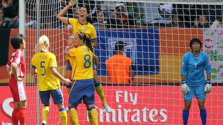 Gol de Lisa Dahlkvist 63' | RDP de Corea vs Suecia | Copa Mundial Femenina de la FIFA Alemania 2011™