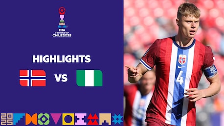 Noruega vs Nigeria | Grupo F | Copa Mundial Sub-20 de la FIFA Chile 2025™ | Highlights