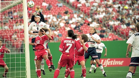 Ann Kristin Aarones Goal 36' | Norway v Canada | FIFA Women's World Cup USA 1999™