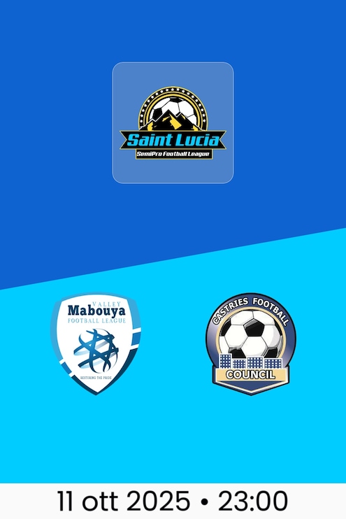 Mabouya Valley - Central Castries | SemiPro Football League 2025