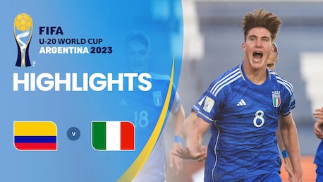 Kolumbien - Italien | Viertelfinale | FIFA U-20-Weltmeisterschaft Argentinien 2023™ | Highlights
