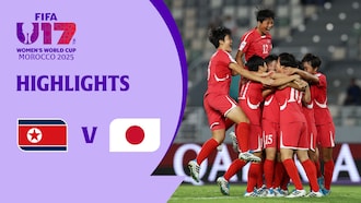 Korea DPR v Japan | Quarter-finals | FIFA U-17 Women's World Cup Morocco 2025™ | Highlights