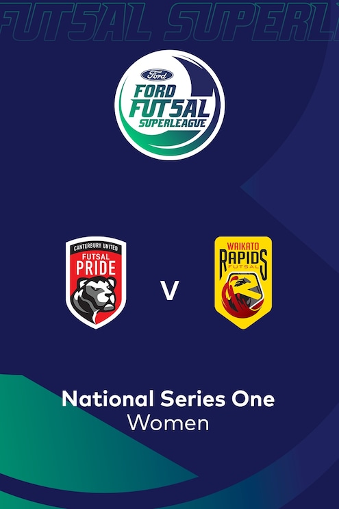 Canterbury United Pride vs Waikato Rapids | SuperLiga de Fútbol Sala Ford 2025 (Femenina) | Partido completo