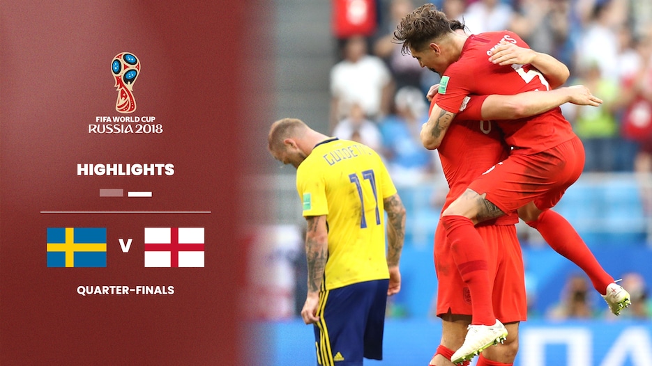 Sweden v England | Quarter-finals | 2018 FIFA World Cup Russia™ | Highlights
