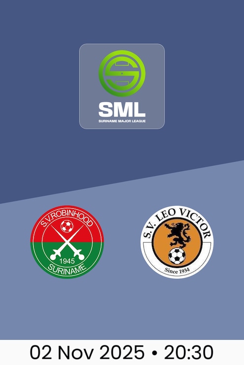 Robinhood v Leo Victor | Suriname Major League 2025/26