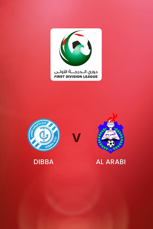 Dibba x Al Arabi | First Division League | Jogo completo