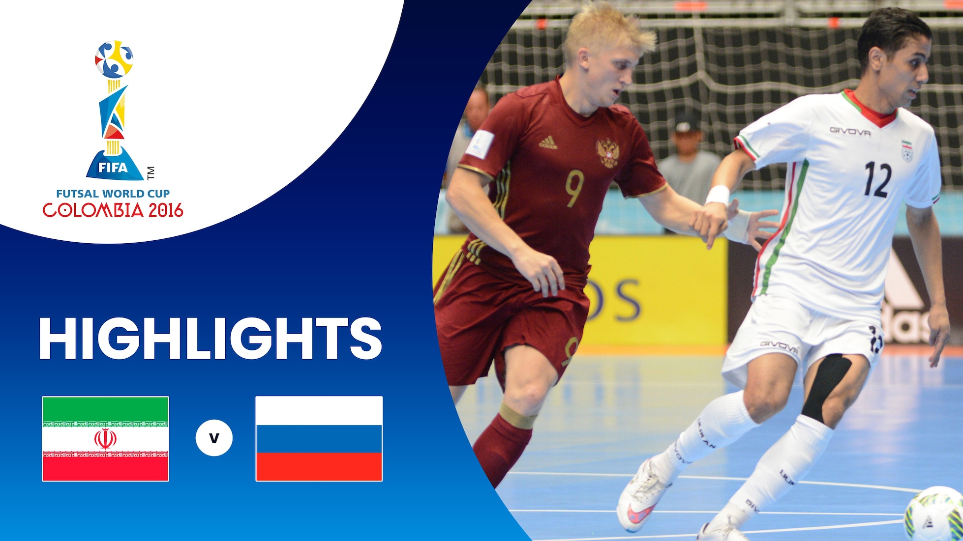 RI Iran - Russie | Demi-finales | Coupe du Monde de Futsal de la FIFA, Colombie 2016™ | Résumé vidéo