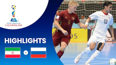 Irã x Rússia | Semifinais | Copa do Mundo de Futsal da FIFA Colômbia 2016™ | Melhores momentos