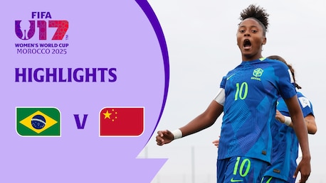 Brasil x RP da China | Oitavas de final | Copa do Mundo Feminina Sub-17 da FIFA Marrocos 2025™ | Melhores momentos
