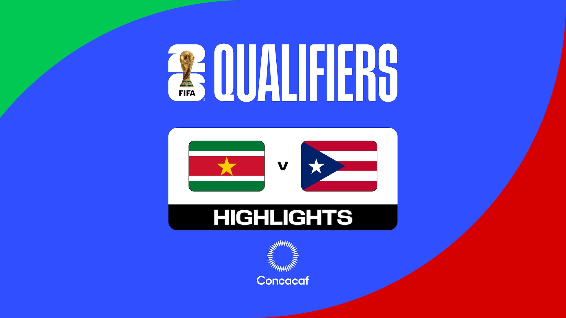 Suriname - Portorico | Secondo turno delle Qualificazioni Concacaf | Coppa del Mondo FIFA 26 | Highlights
