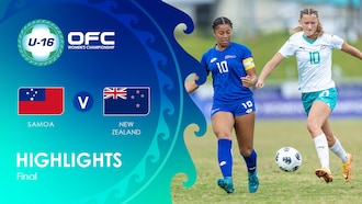 Samoa - Nouvelle-Zélande | Finale | OFC U-16 Women's Championship | Résumé vidéo