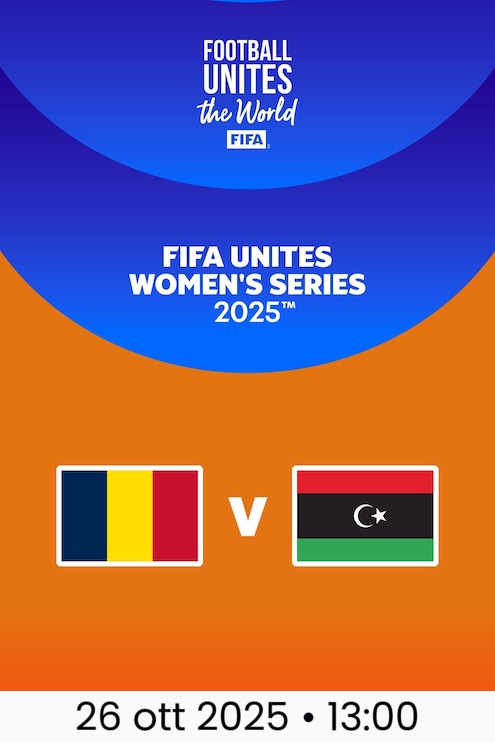 Chad - Libia | FIFA Unites Women's Series 2025