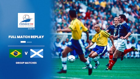 Brasile - Scozia | Gruppo A | Coppa del mondo FIFA Francia 1998 | Match completo