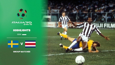 Sweden v Costa Rica | Group C | 1990 FIFA World Cup Italy™ | Highlights