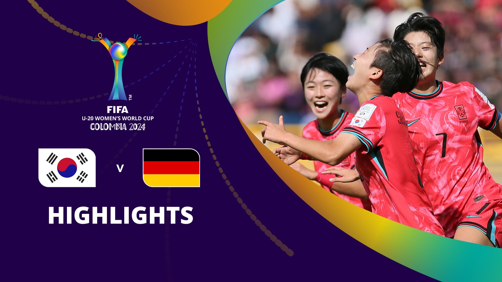 Repubblica di Corea - Germania | Gruppo D | Coppa del Mondo Femminile U-20 della FIFA Colombia 2024 | Highlights