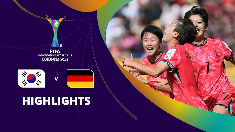 Republik Korea - Deutschland | Gruppe D | FIFA U-20-Frauen-Weltmeisterschaft Kolumbien 2024™ | Highlights