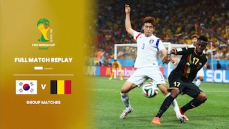 Korea Republic v Belgium
