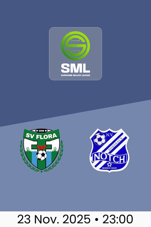 Flora - Notch | Suriname Major League 2025/26