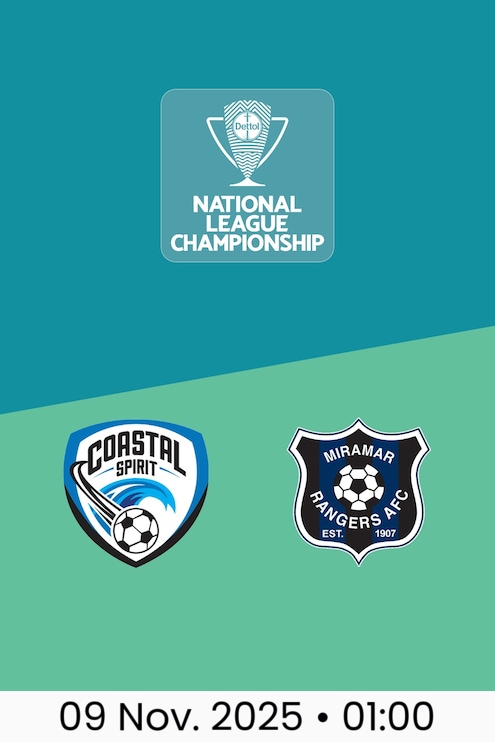 Coastal Spirit - Miramar Rangers | Nationale Liga Meisterschaft 2025