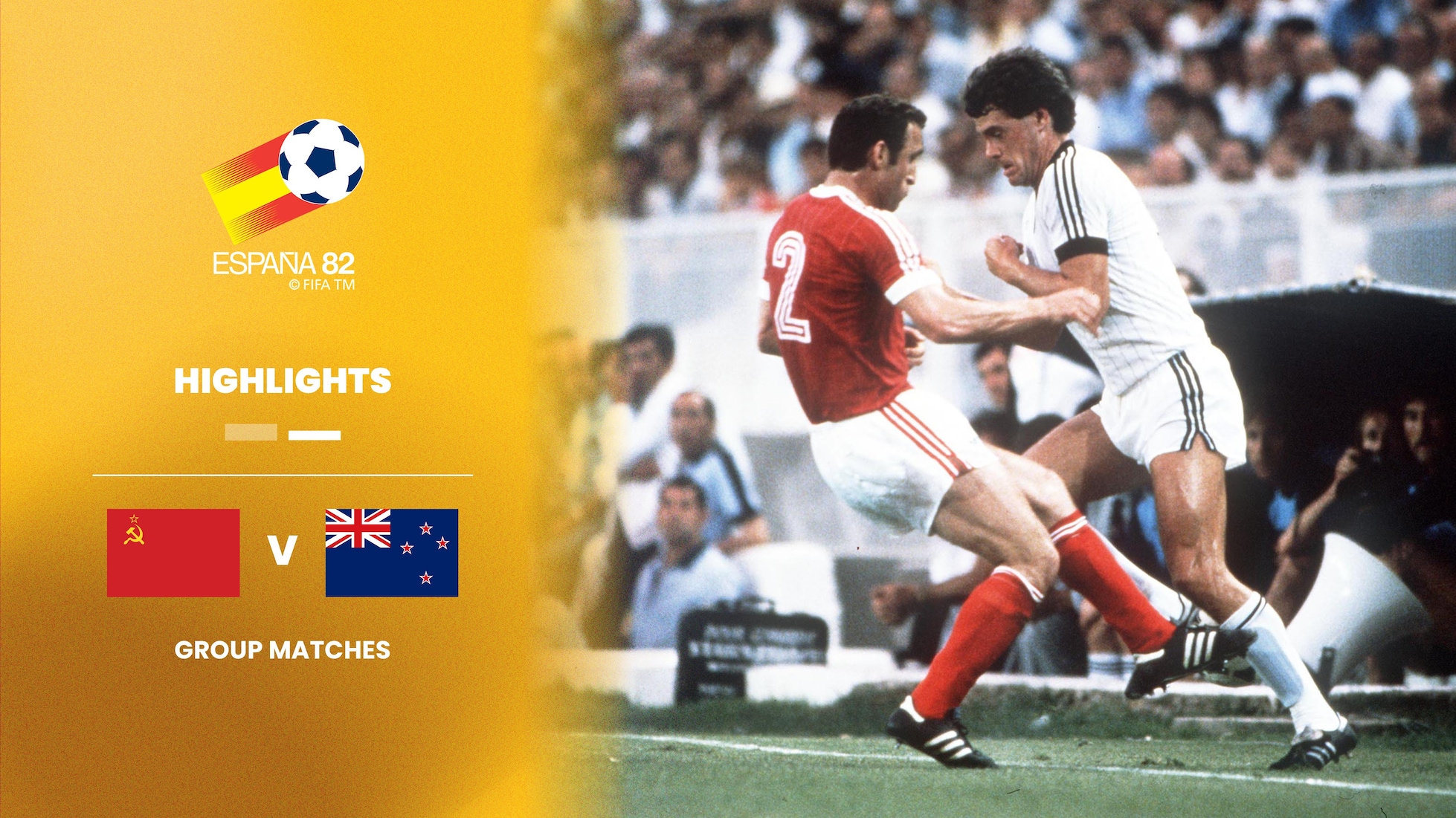 Unione Sovietica - Nuova Zelanda | Gruppo 6 | Coppa del mondo FIFA Germania 1982 | Highlights