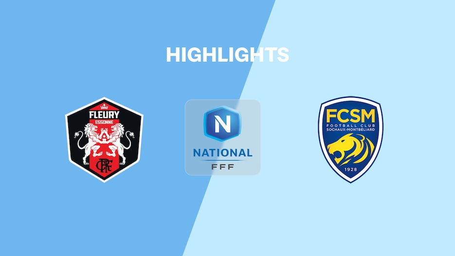 FC Fleury 91 - Sochaux | Championnat National 2025/2026 | Résumé vidéo