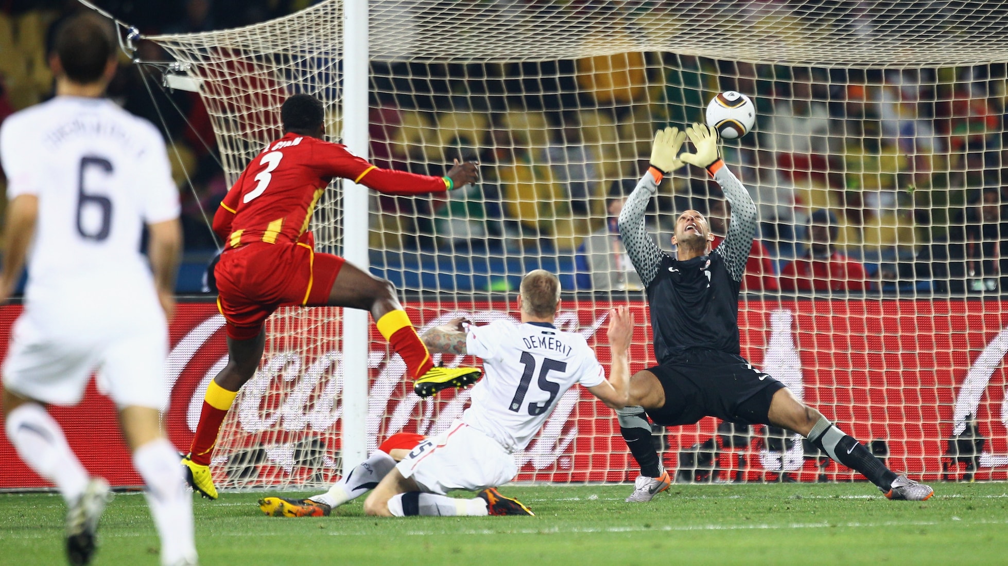 Le but de Asamoah Gyan 92' | USA - Ghana | Coupe du Monde de la FIFA, Afrique du Sud 2010™