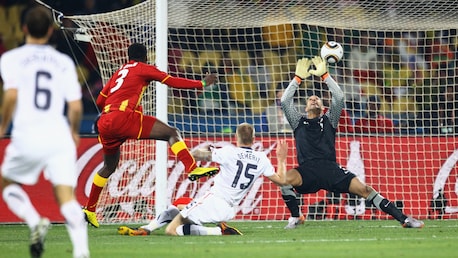 Gol de Asamoah Gyan 92' | EEUU vs Ghana | Copa Mundial de la FIFA Sudáfrica 2010™